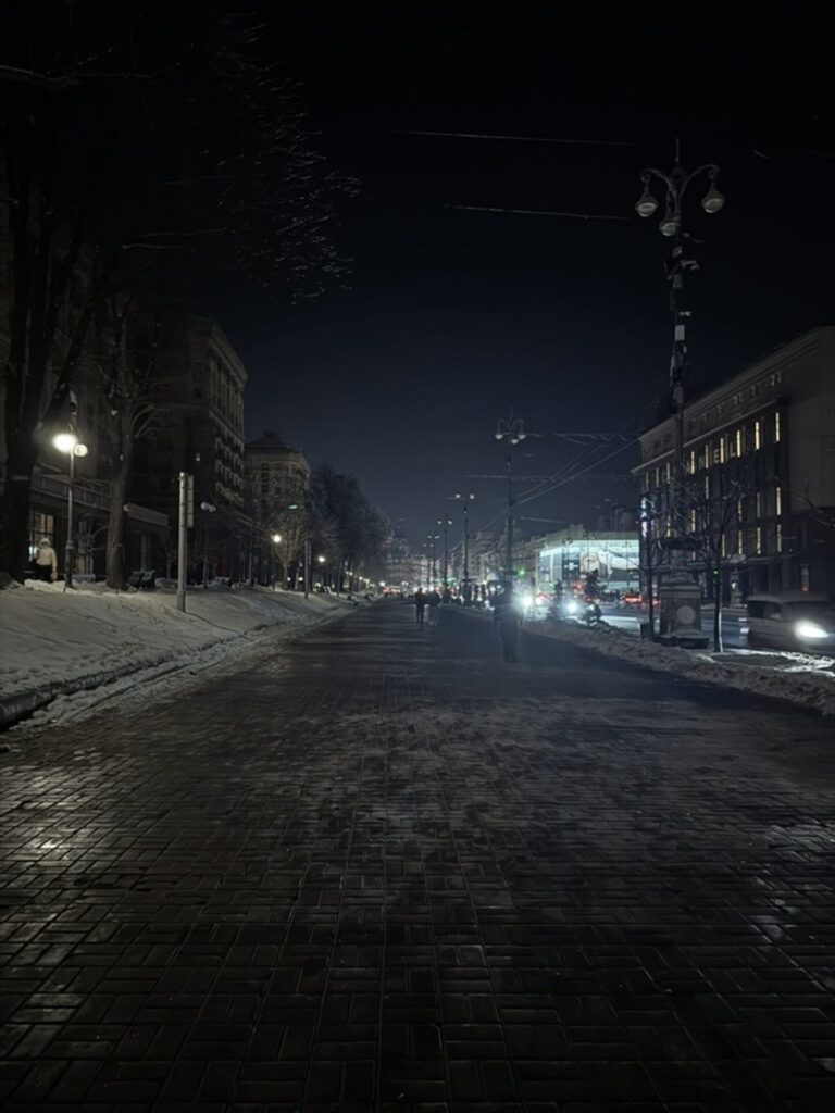 Blackout in Kyiv Blackout in Kyiv
