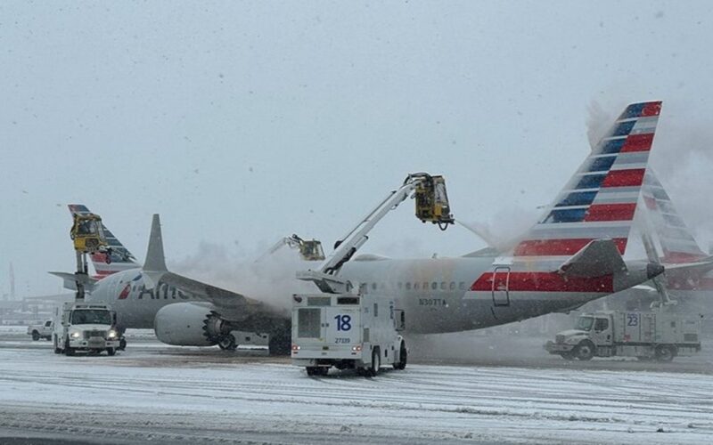 American Airlines Storm Gianna