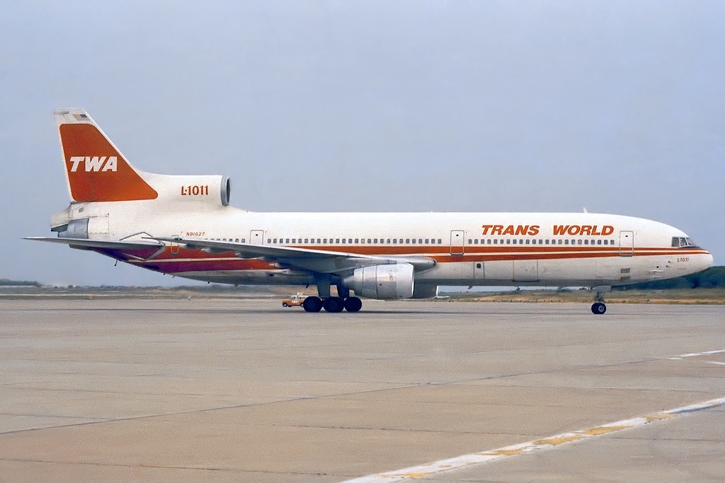 Lockheed L 1011 100 Tristar Trans World Airlines TWA JP89573 TWA