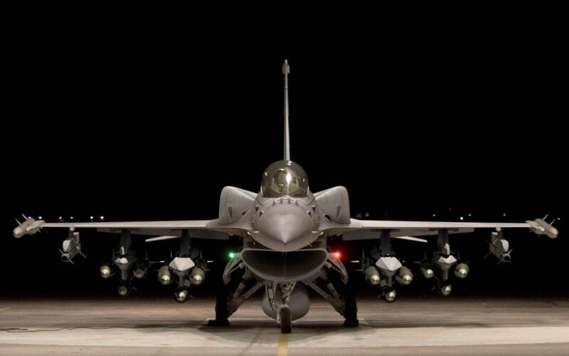 Lockheed Martin F 16V fighter jet