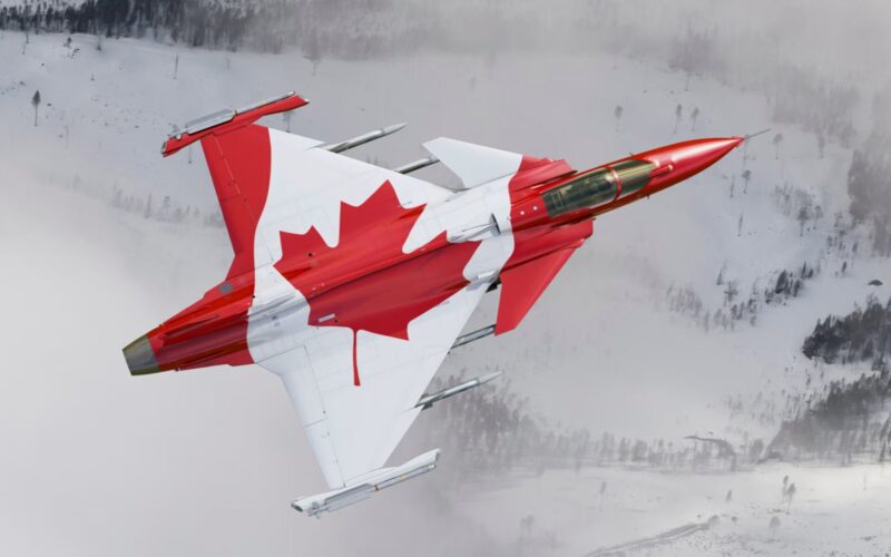Saab Gripen fighter jet for Canada